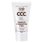 Комплексная тональная основа 7 в 1 Complex Foundation, Vanilla BIO FORMULA, тон 1, 30мл